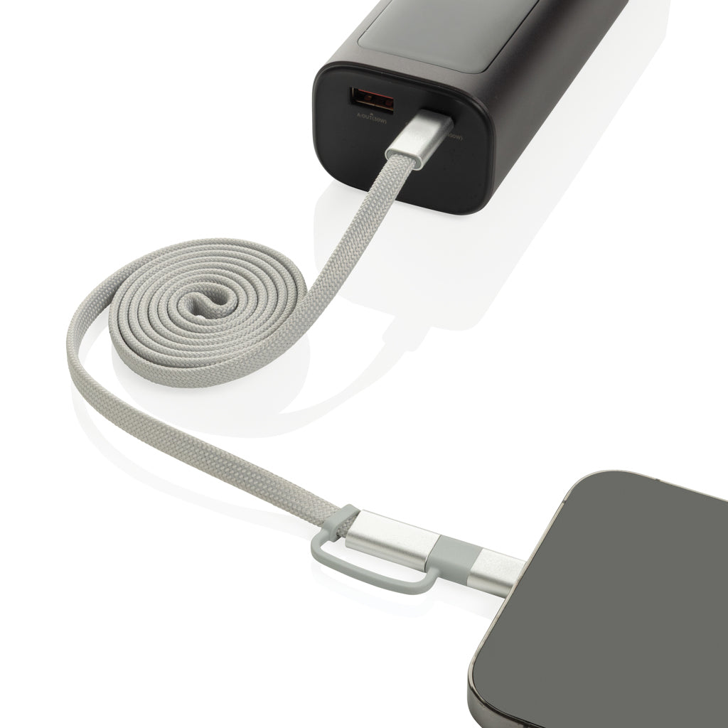 Arc Ultra-thin RCS recycled 60W 2 in 1 magnetische kabel