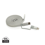 Arc Ultra-thin RCS recycled 60W 2 in 1 magnetische kabel