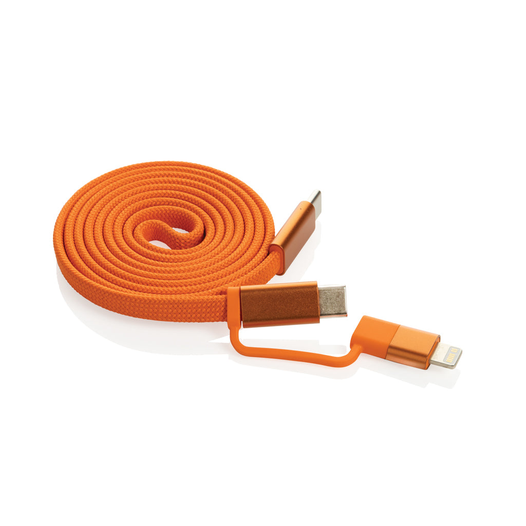 Arc Ultra-thin RCS recycled 60W 2 in 1 magnetische kabel