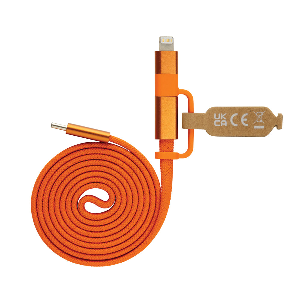 Arc Ultra-thin RCS recycled 60W 2 in 1 magnetische kabel