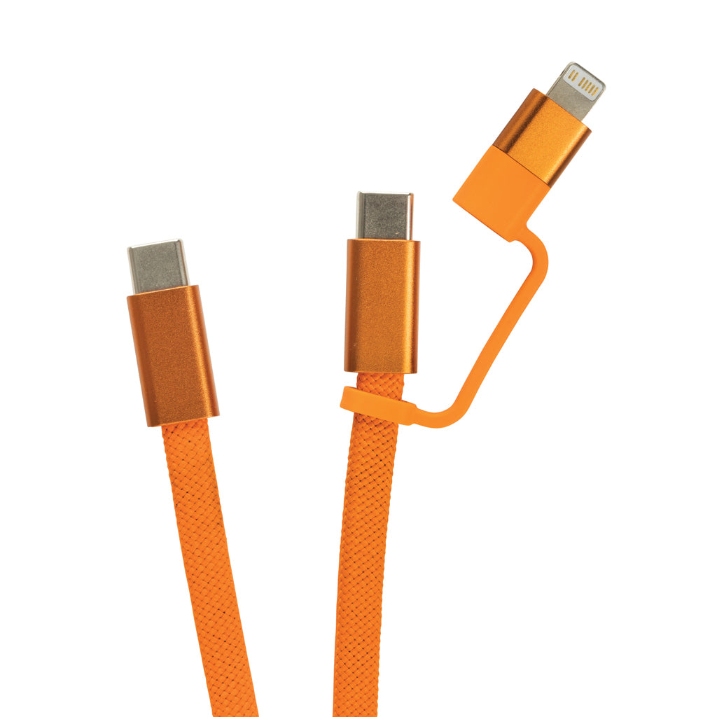 Arc Ultra-thin RCS recycled 60W 2 in 1 magnetische kabel