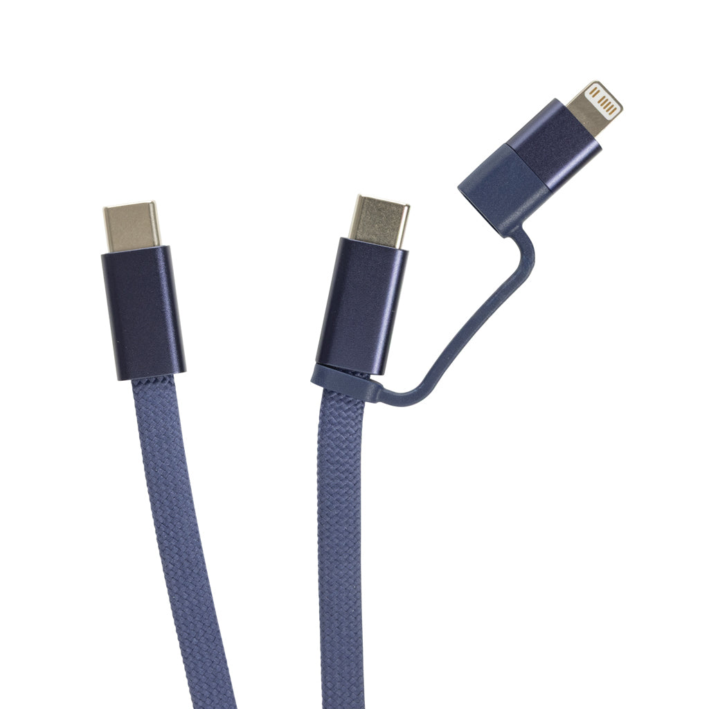 Arc Ultra-thin RCS recycled 60W 2 in 1 magnetische kabel