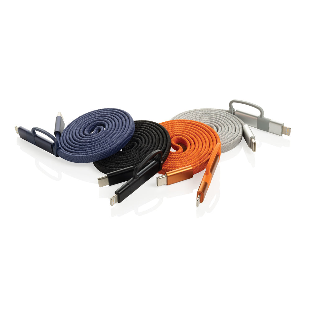 Arc Ultra-thin RCS recycled 60W 2 in 1 magnetische kabel
