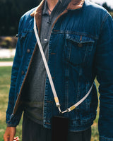 Nivo RCS recycled PET Crossbody lanyard