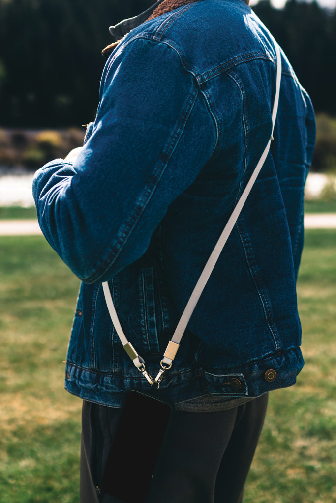 Nivo RCS recycled PET Crossbody lanyard