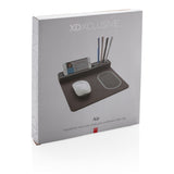 Air muismat met 5W draadloze oplader en USB