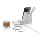 Ontario RCS gerecycled plastic & bamboe 15W 3 in 1 lader