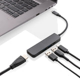 Terra RCS gerecycled aluminium hub met HDMI input