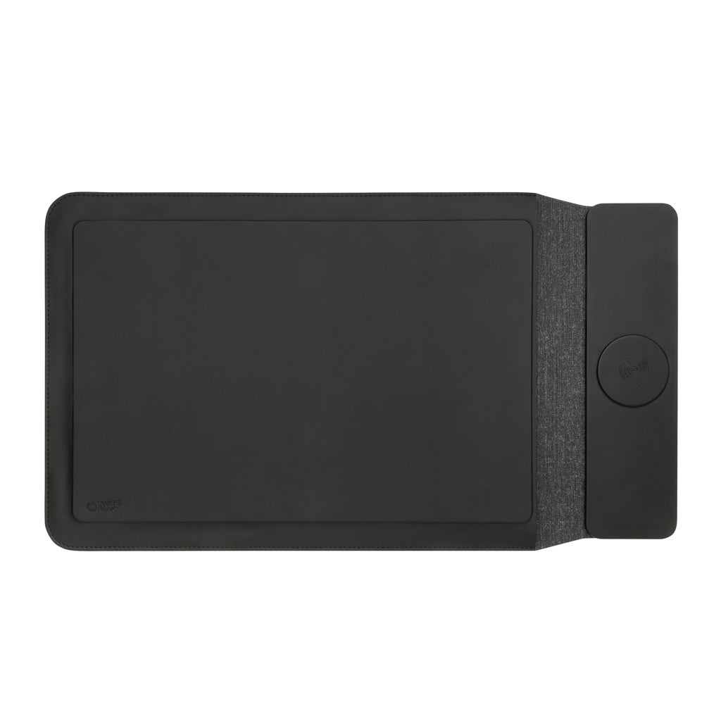 Swiss Peak 14-15,6 inch laptopsleeve met 15W magn. opladen
