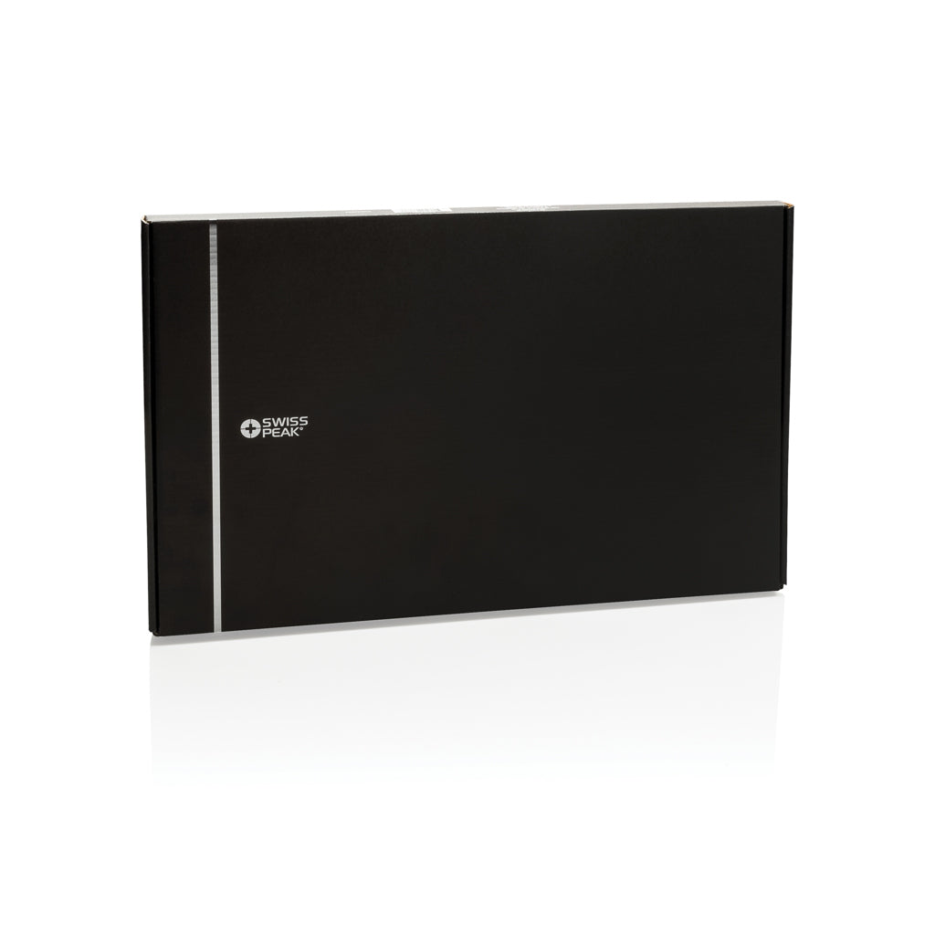 Swiss Peak 14-15,6 inch laptopsleeve met 15W magn. opladen