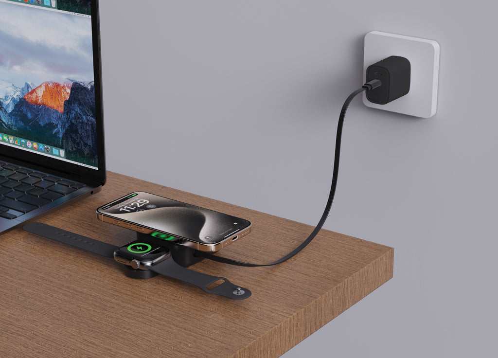 Urban Vitamin Goleta 2-in-1 15 W magn. draadloze oplader