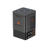 Urban Vitamin Sacramento 105W GaN lader, uittrekbare kabels