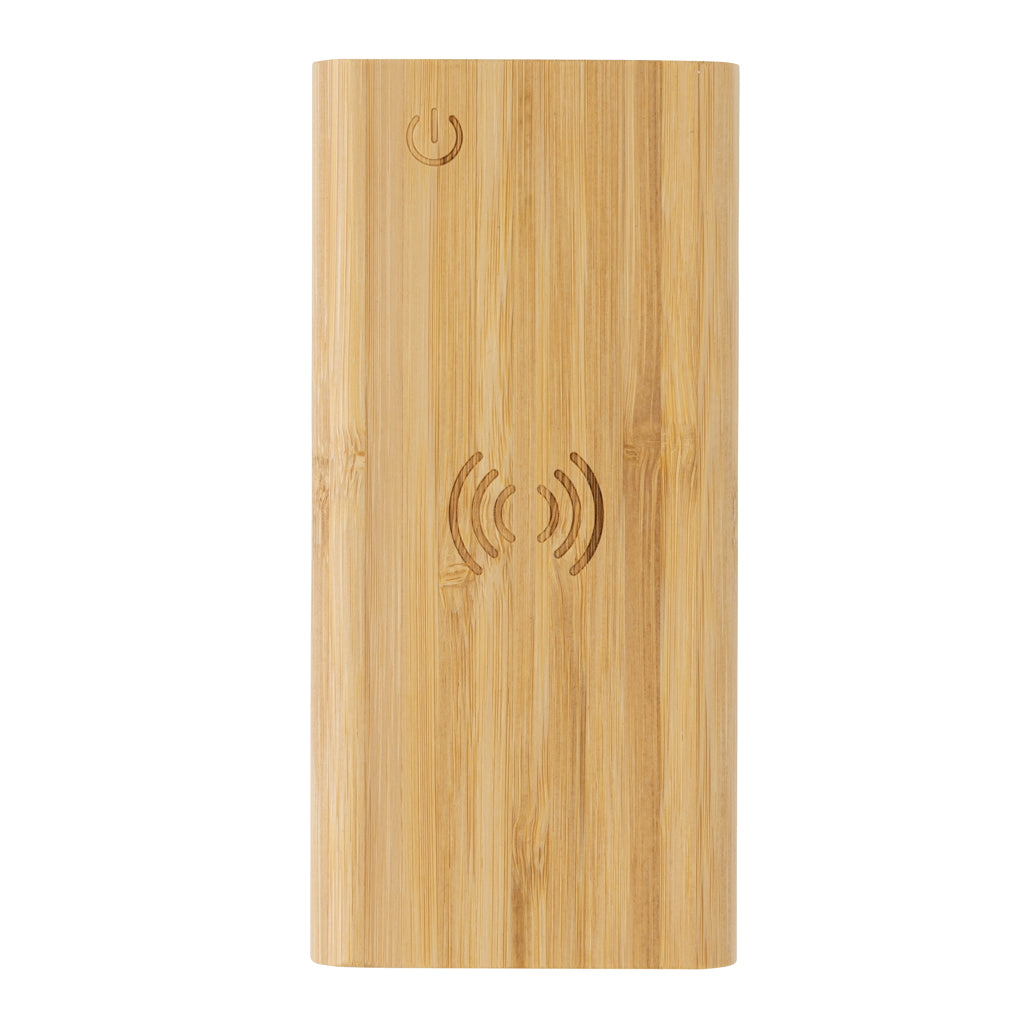 Bamboe 8.000 mAh 5W draadloze powerbank