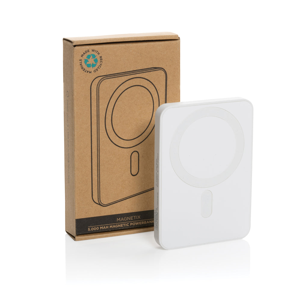 Magnetix RCS rplastic 5000 mah magnetische powerbank