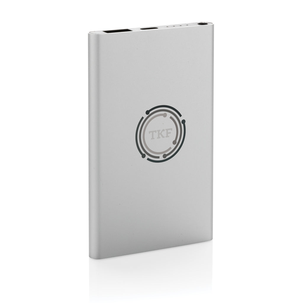 RCS gerecycled plastic/alu 4000 mah powerbank met type C