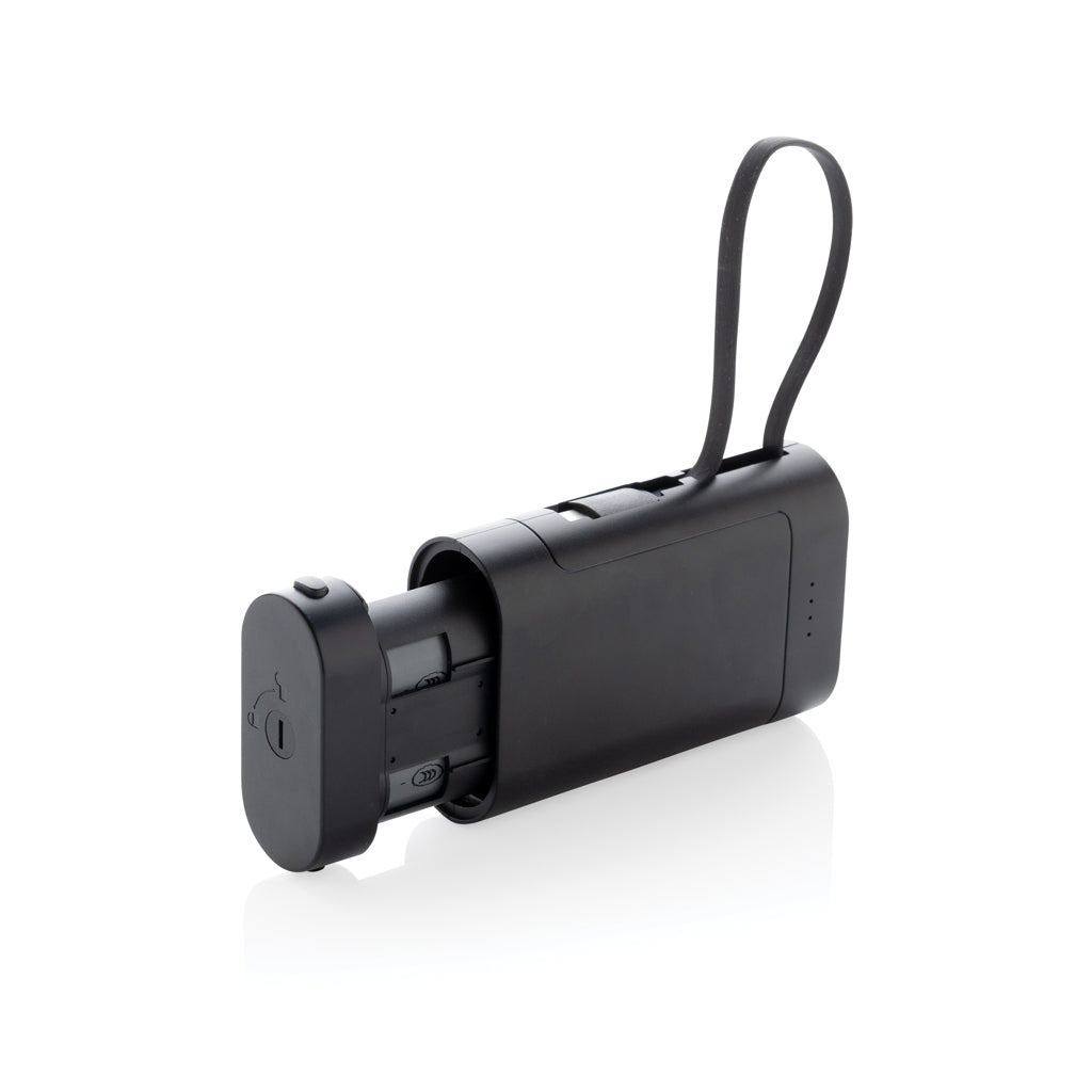 CycleCell 10.000 mAh powerbank met verwijderbare batterij