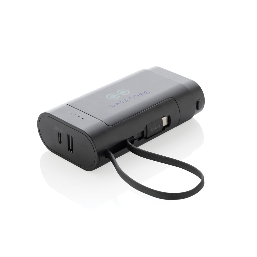 CycleCell 10.000 mAh powerbank met verwijderbare batterij