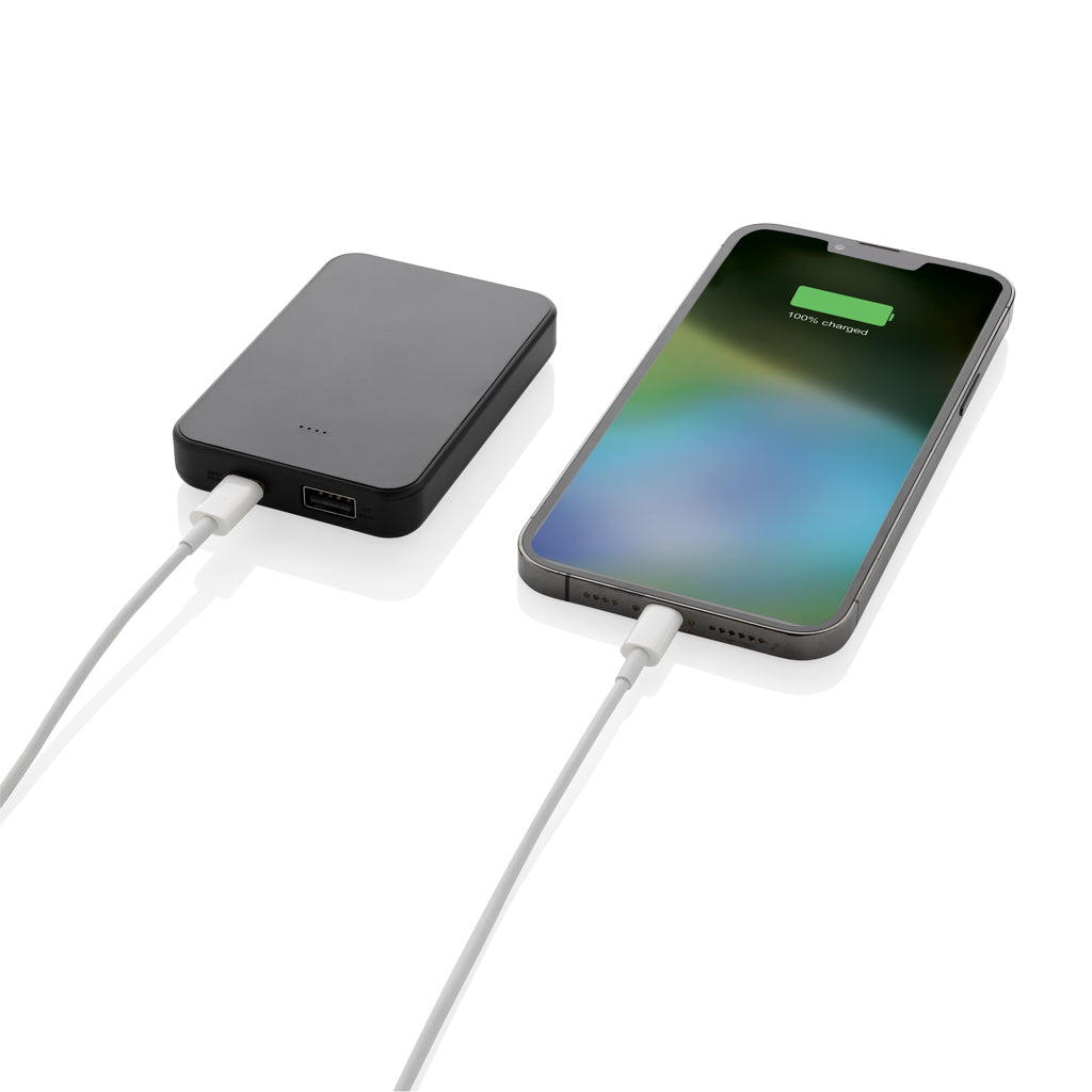 Boostcore RCS recycled plastic powerbank 5.000mAh met USB C