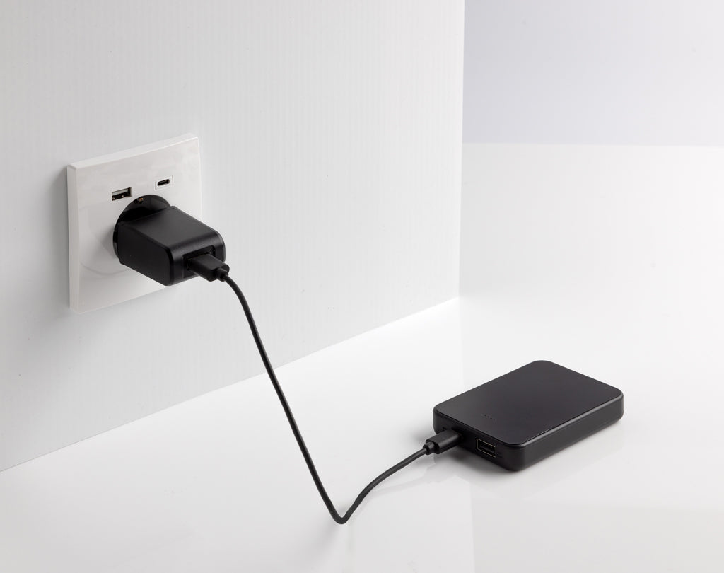 Boostcore RCS recycled plastic powerbank 5.000mAh met USB C