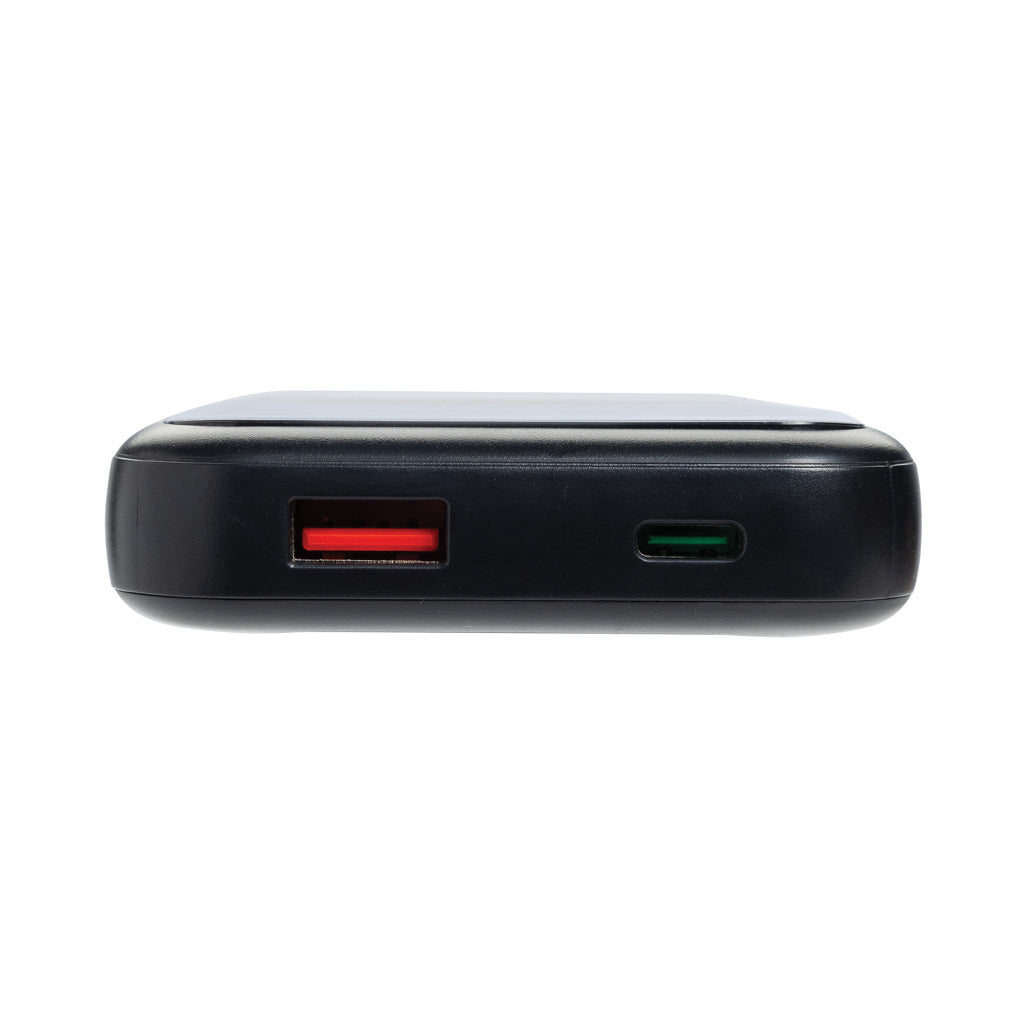 Turbopack RCS rplastic powerbank 10.000 ingebouwde kabels