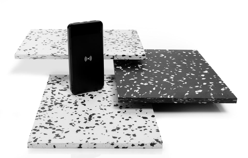 RCS standaard recycled plastic wireless powerbank