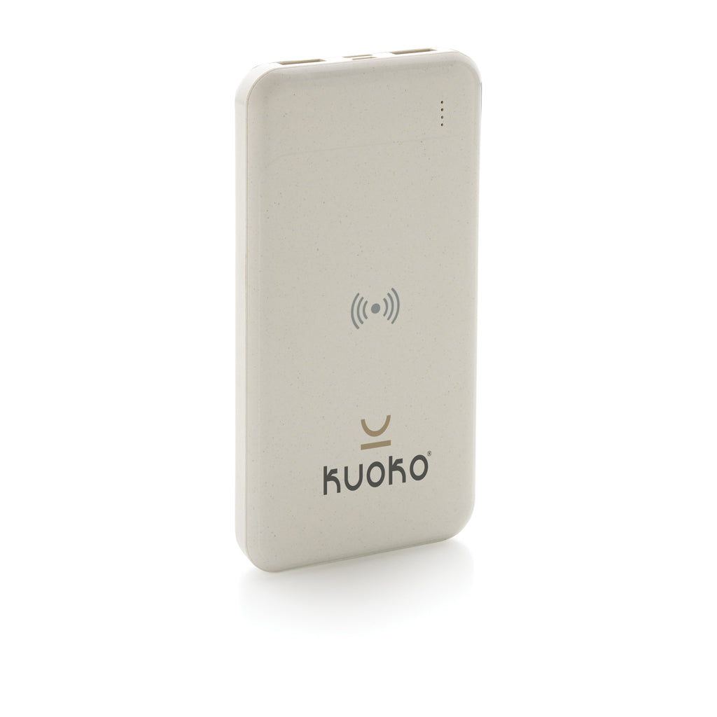 RCS standaard recycled plastic wireless powerbank