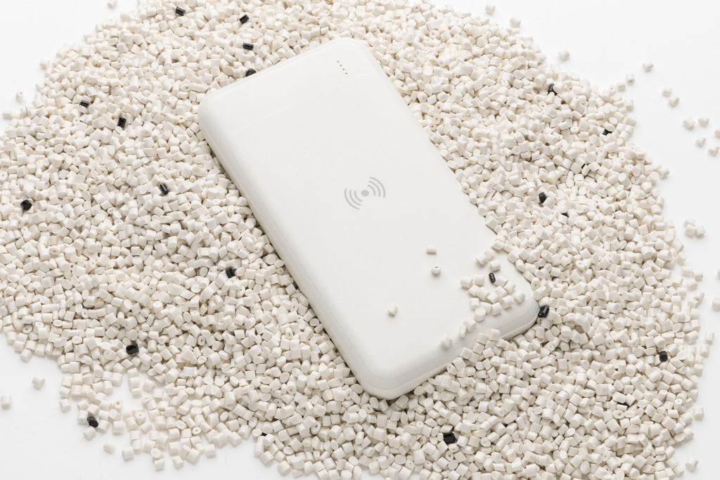 RCS standaard recycled plastic wireless powerbank