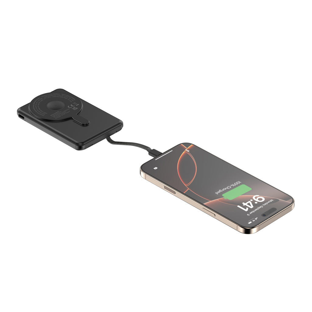 Urban Vitamin Redwood 5-in-1 5.000mAh 20W PD magn. powerbank