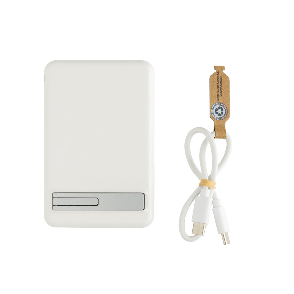 Zen RCS rplastic 5000 mah 5W magnetische bamboe powerbank