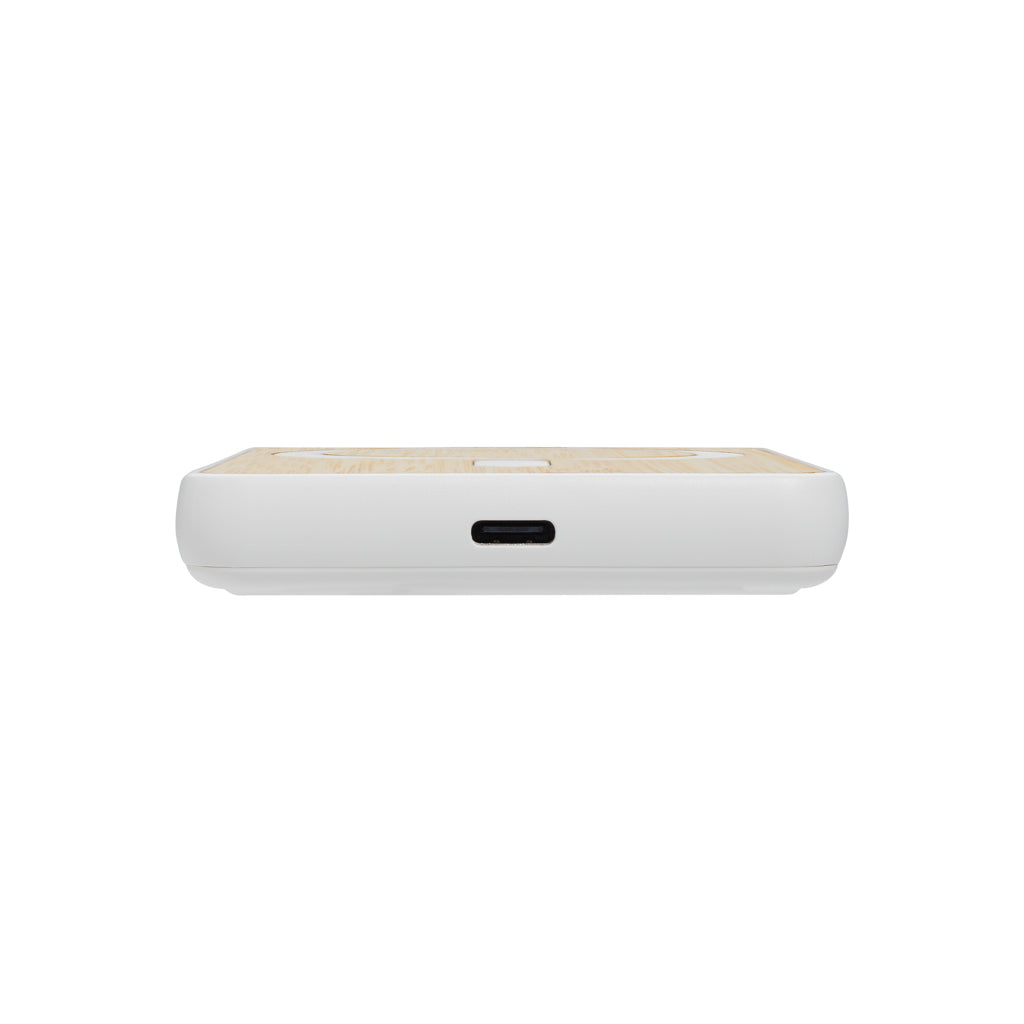 Zen RCS rplastic 5000 mah 5W magnetische bamboe powerbank
