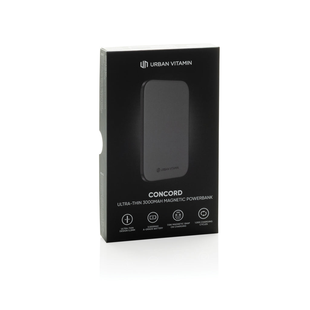 Urban Vitamin Concord RCS Ultra dunne 3000mAh powerbank
