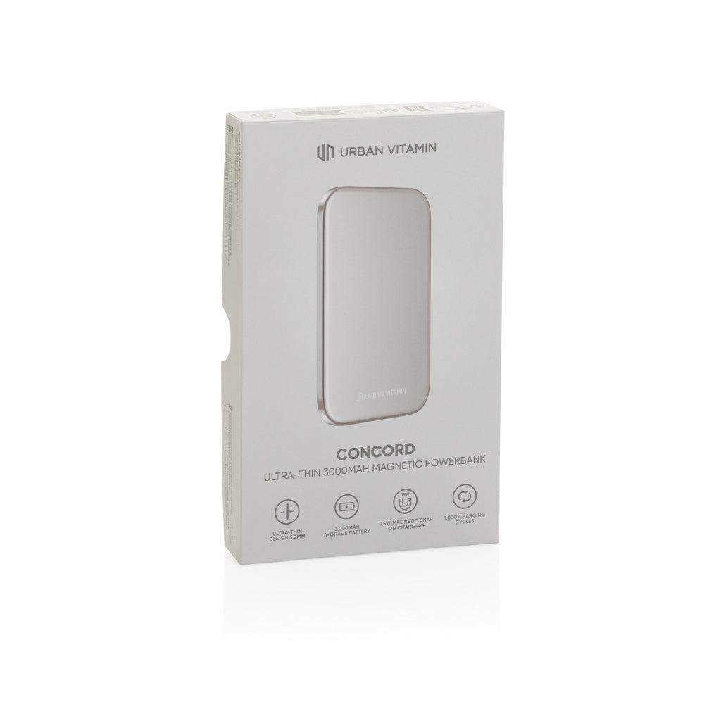 Urban Vitamin Concord RCS Ultra dunne 3000mAh powerbank