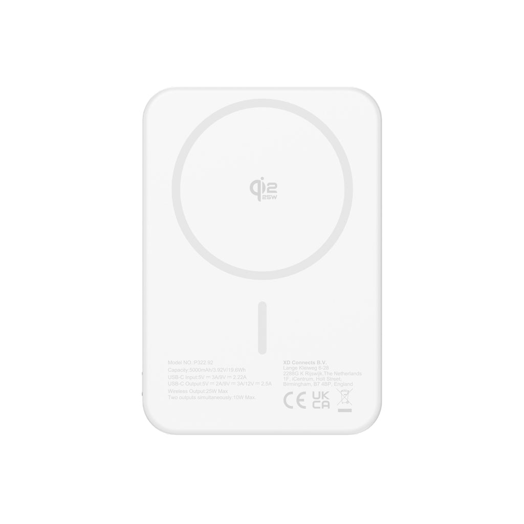 Urban Vitamin Pomona 5000mAh Qi2.2 25W magnetische powerbank