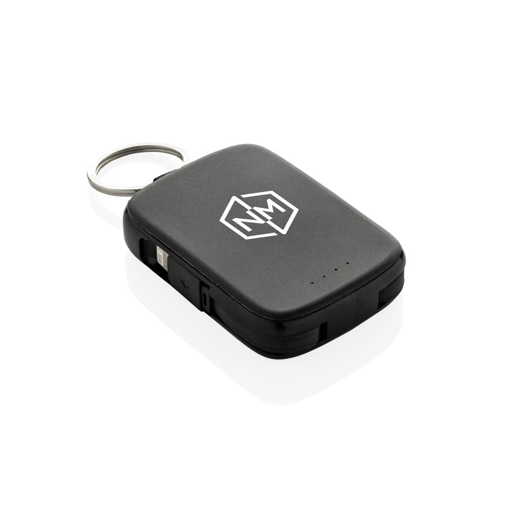 Nexo RCS sleutelhanger powerbank 2.000 mAh met geïntegreerde