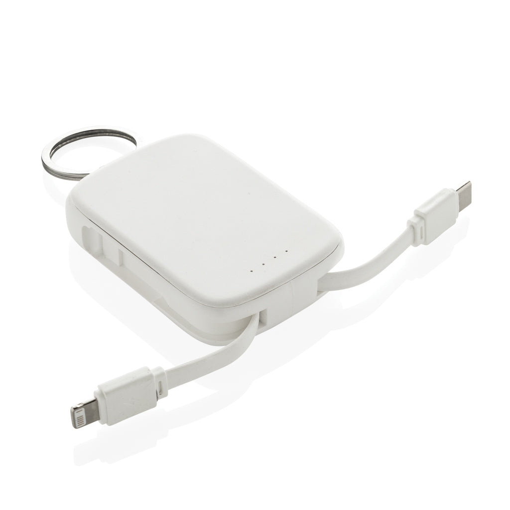 Nexo RCS sleutelhanger powerbank 2.000 mAh met geïntegreerde
