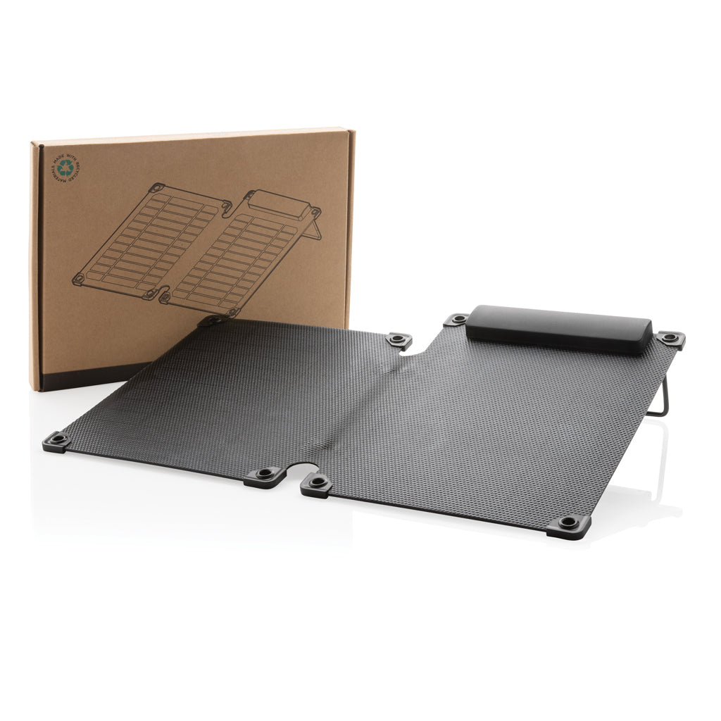 Solarpulse gerecycled plastic draagbaar solar panel 10W