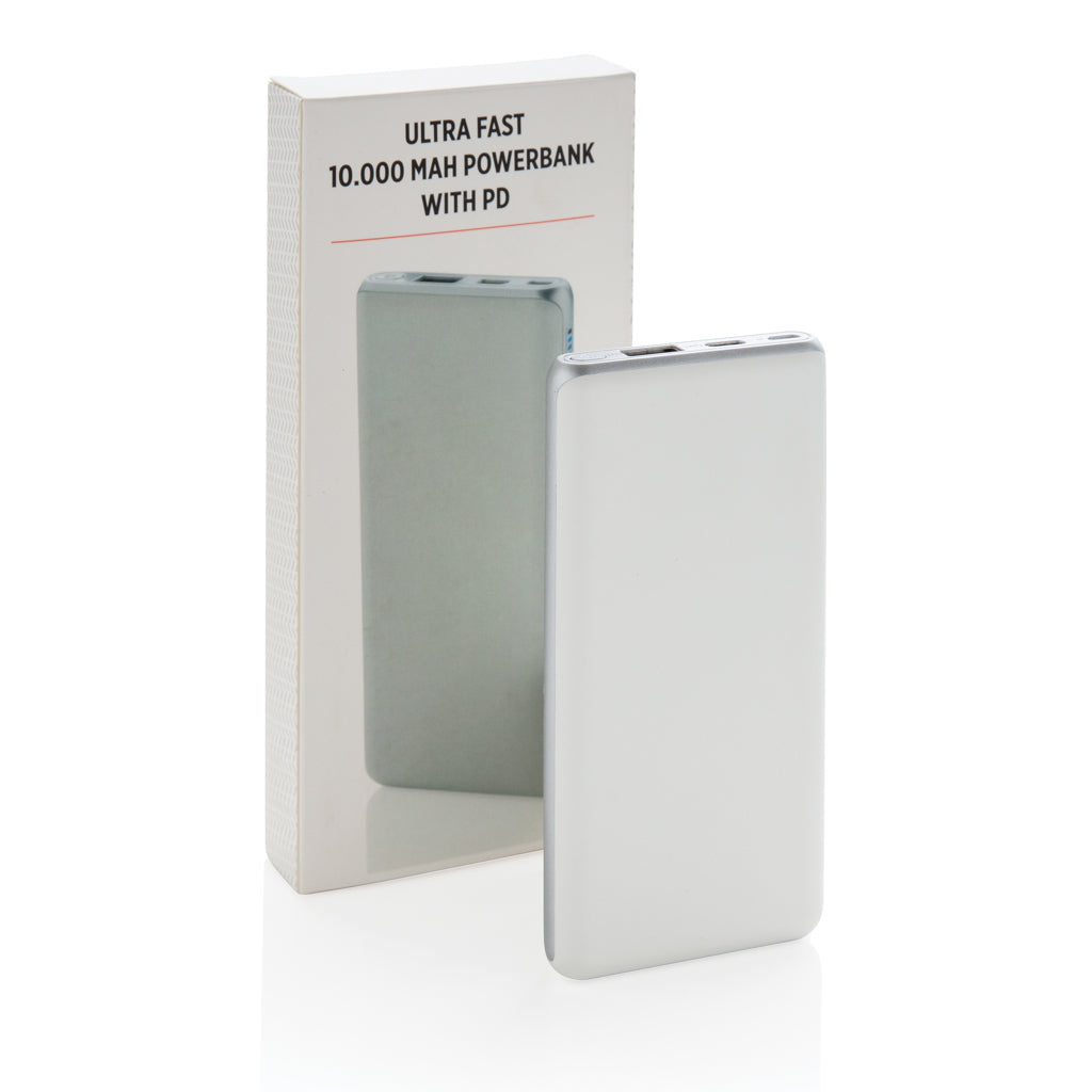 Ultra snelle 10.000 mAh powerbank met PD