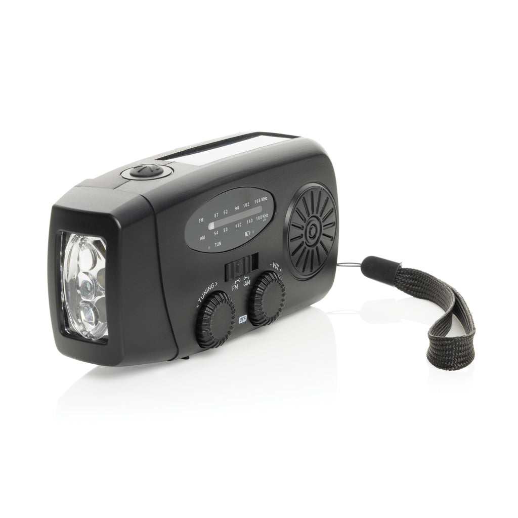 RescueWave noodradio van RCS gerecycled plastic