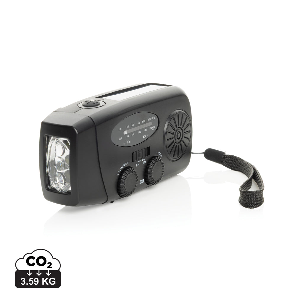 RescueWave noodradio van RCS gerecycled plastic