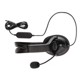 Over ear werk hoofdtelefoon met kabel
