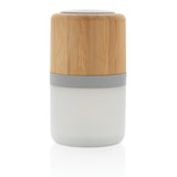 Draadloze bamboe 3W speaker met sfeerlicht