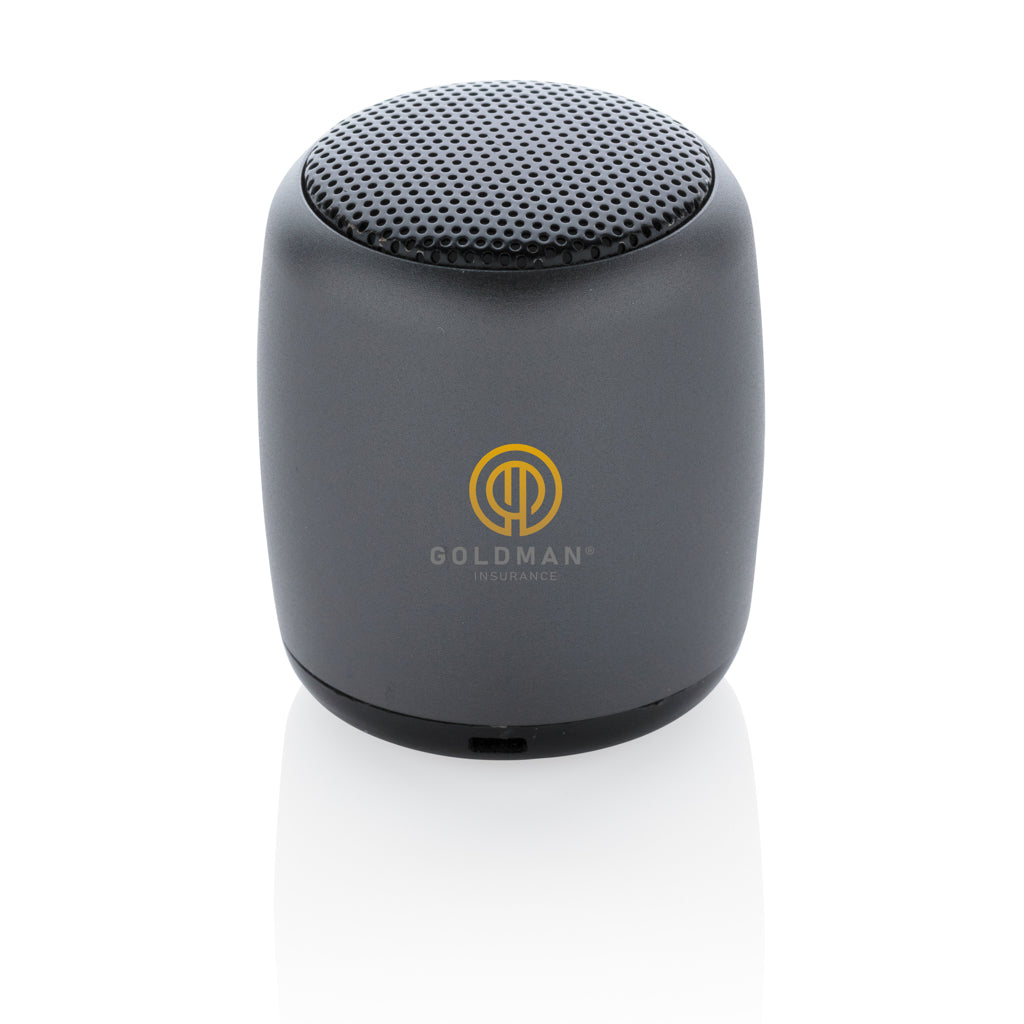Mini aluminium draadloze speaker