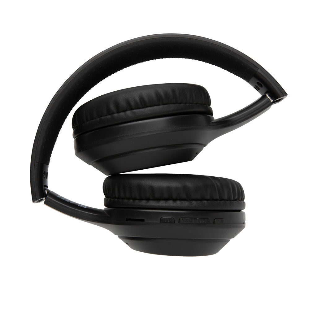 RCS standaard recycled plastic hoofdtelefoon