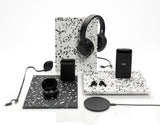 RCS standaard recycled plastic hoofdtelefoon