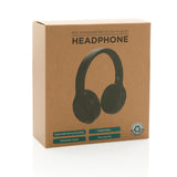 RCS standaard recycled plastic hoofdtelefoon