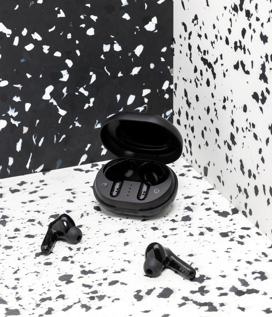 RCS standaard recycled plastic TWS oordoppen