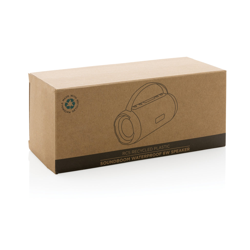 RCS recycled plastic Soundboom waterdichte 6W luidspreker