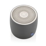 Swiss Peak RCS gerecycled aluminium 3W bass speaker