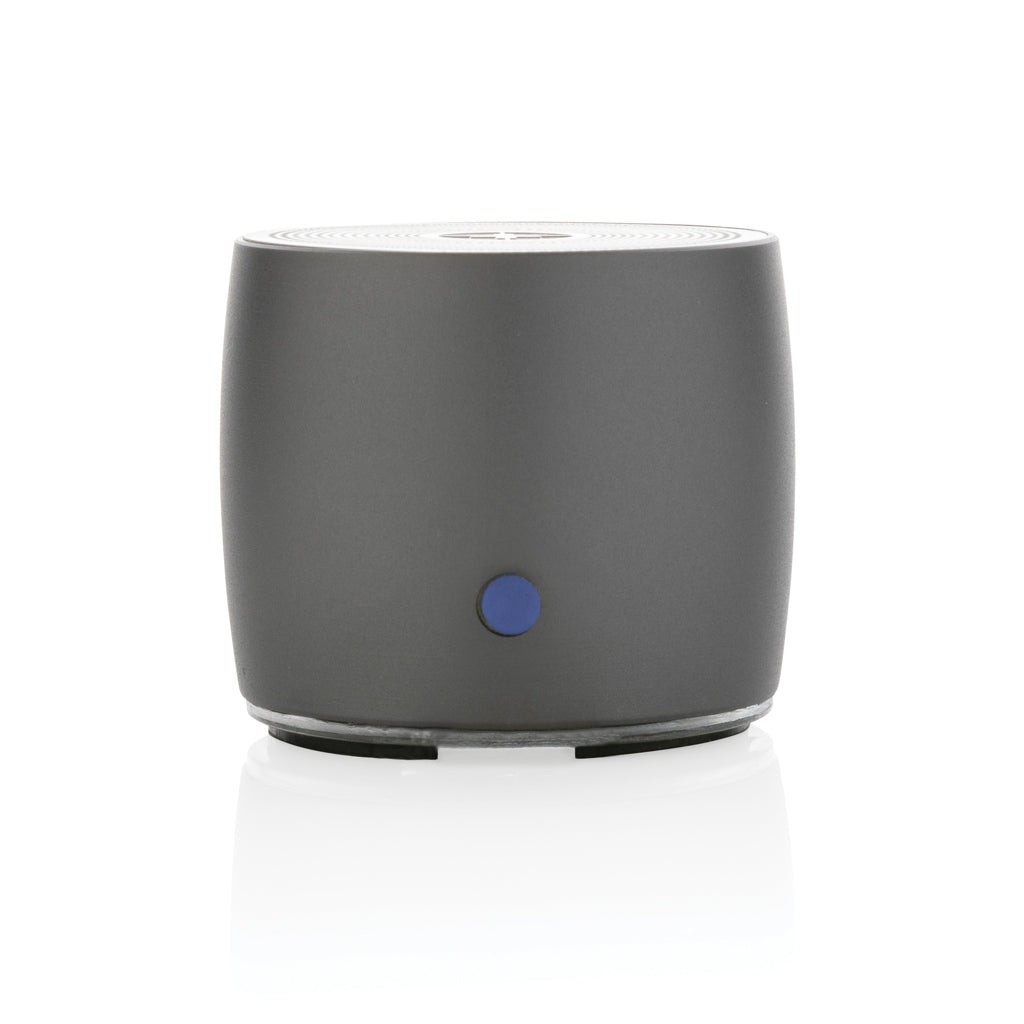 Swiss Peak RCS gerecycled aluminium 3W bass speaker