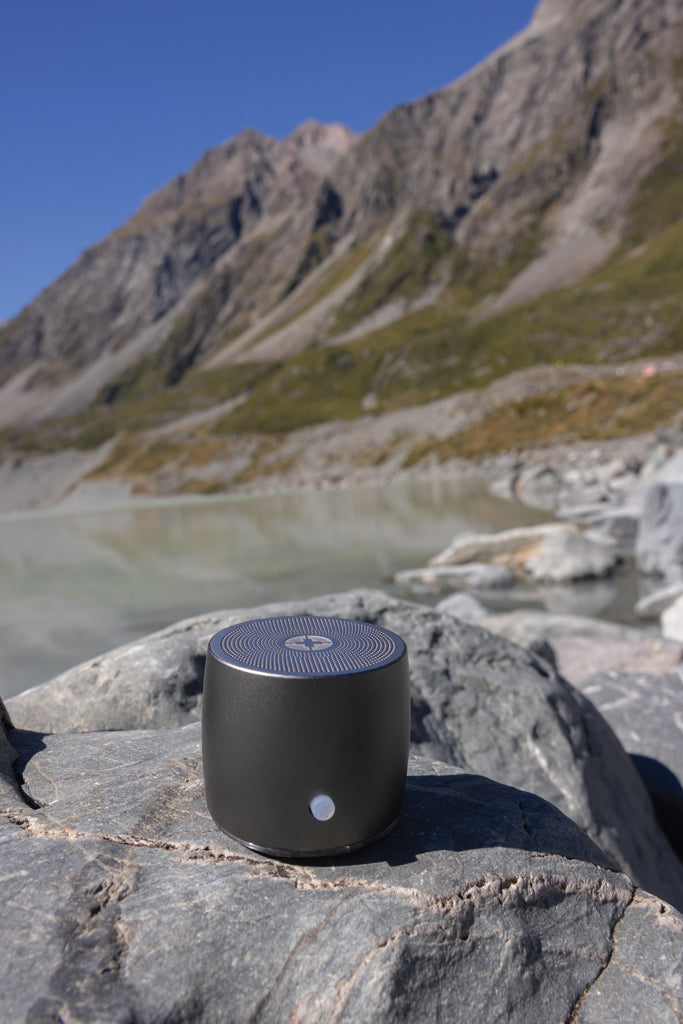 Swiss Peak RCS gerecycled aluminium 3W bass speaker